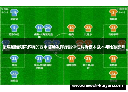 聚焦加维对阵多特的西甲临场发挥深度评估解析技术战术与比赛影响